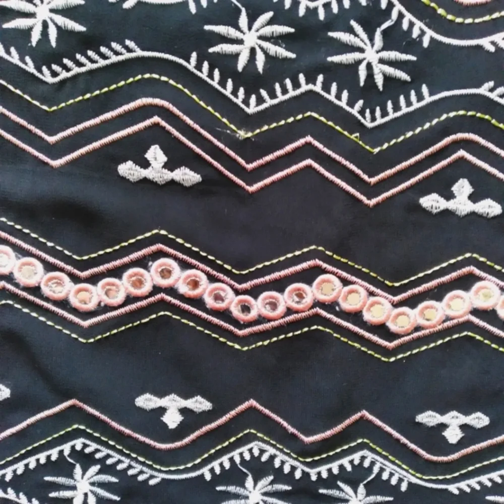 Harper Embellished Black mini skirt, size Medium